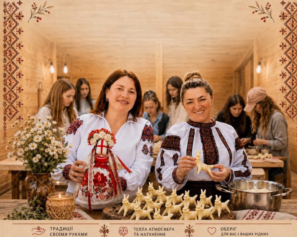 Карпатські обереги: лялька-мотанка та сирний коник